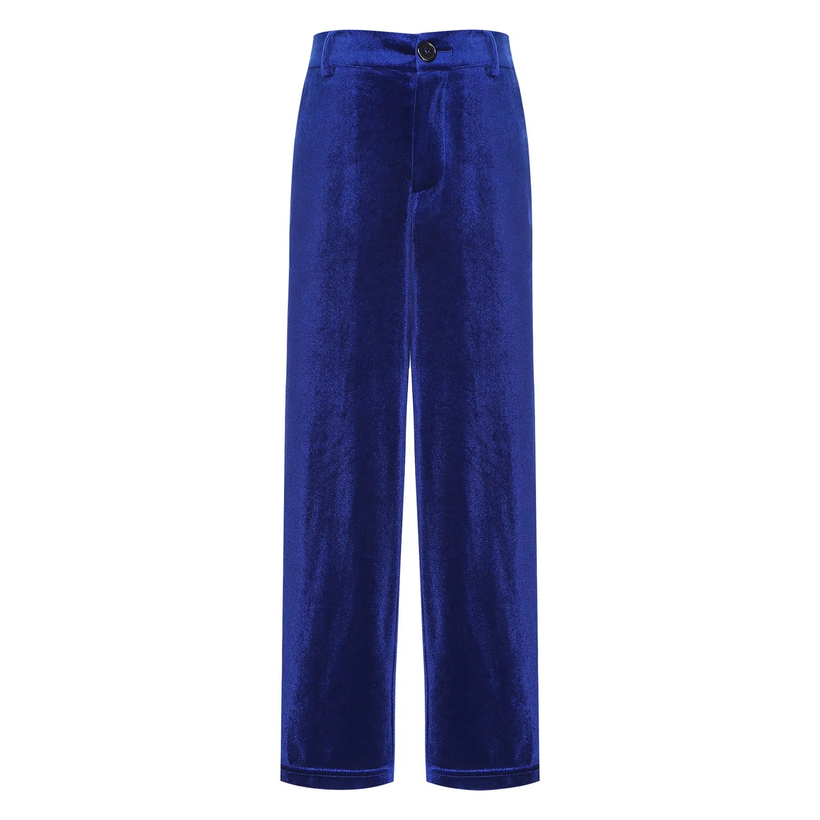 Kids Boys Velvet Pants Gentleman Suit Trousers Christmas Costume Straight Pants for Formal Party Birthday Wedding Child Trousers