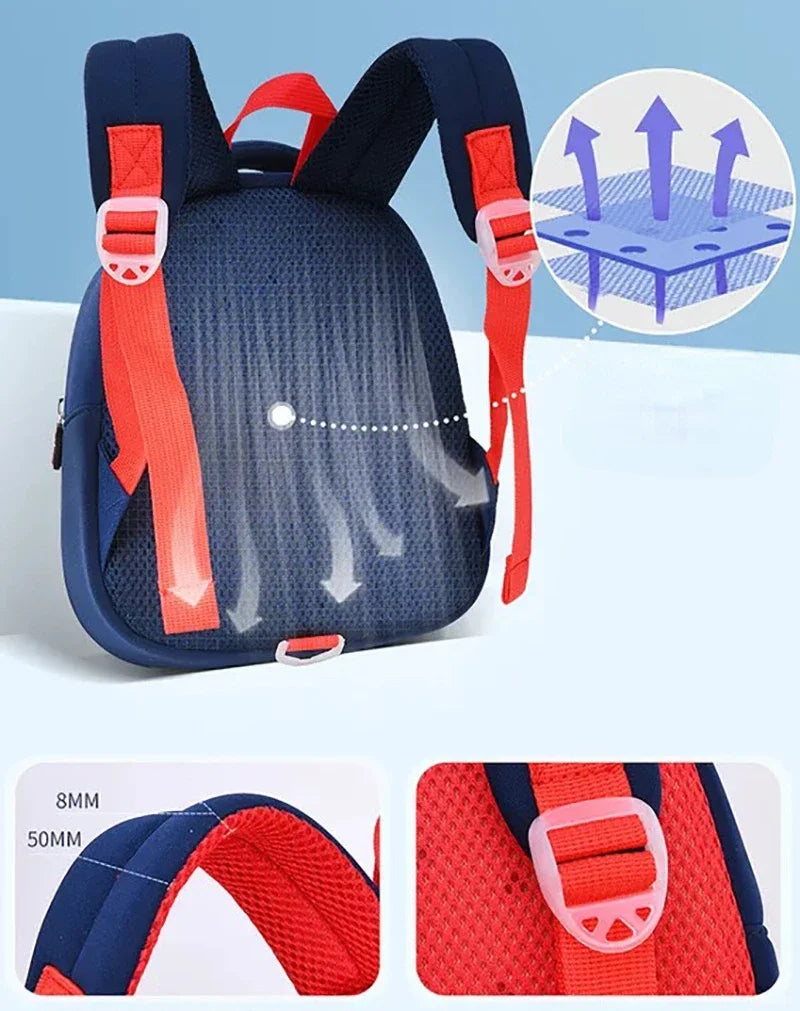 Cute Kids School Bags Kindergarten Preschool Bag Dinosaur Children Schoolbag 3-8 Years Old Cartoon Fashion Backpack for Girl Boy