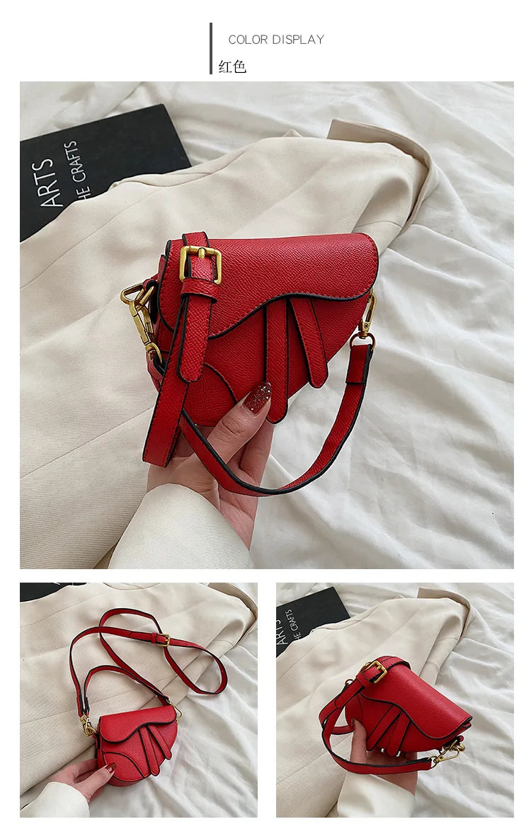 Children Messenger Bag Fashion Kids Bags for Girl Shoulder Bags Solid Children Backpack Mother Kids Mochila Сумка Через Плечо