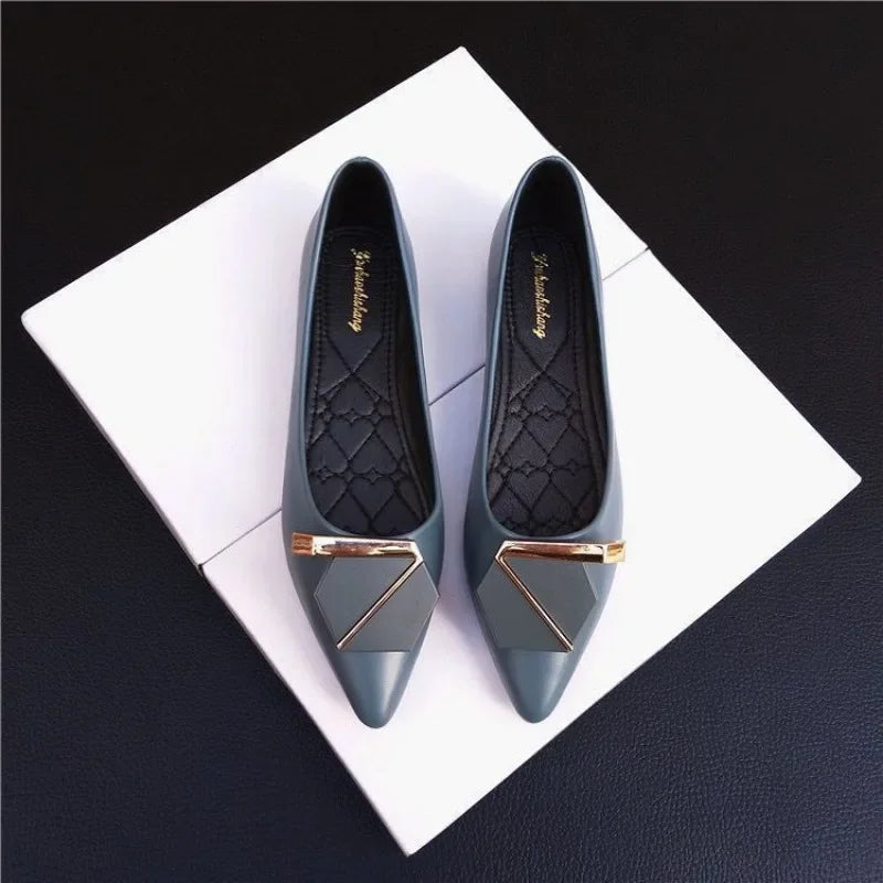 Shoes For Women Office Woman Flats Non Slip Lastest Hot Trendy And Low Price Casual Summer 2025 Quick Delivery Popular