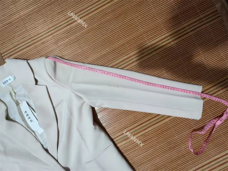 2023 New Spring Autumn Blazers Women Small Suit Long Sleeve Jacket Casual Tops Female Slim Wild Blazers Windbreaker Coat S-3XL