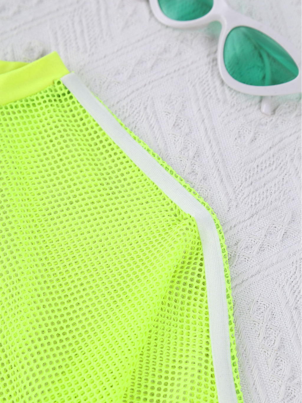 Kids Girls Fishnet T-shirt Hip Hop Street Dance Tops Long Sleeve Round Neck Hollow Out Mesh Crop Top for Workout Gym Sportswear