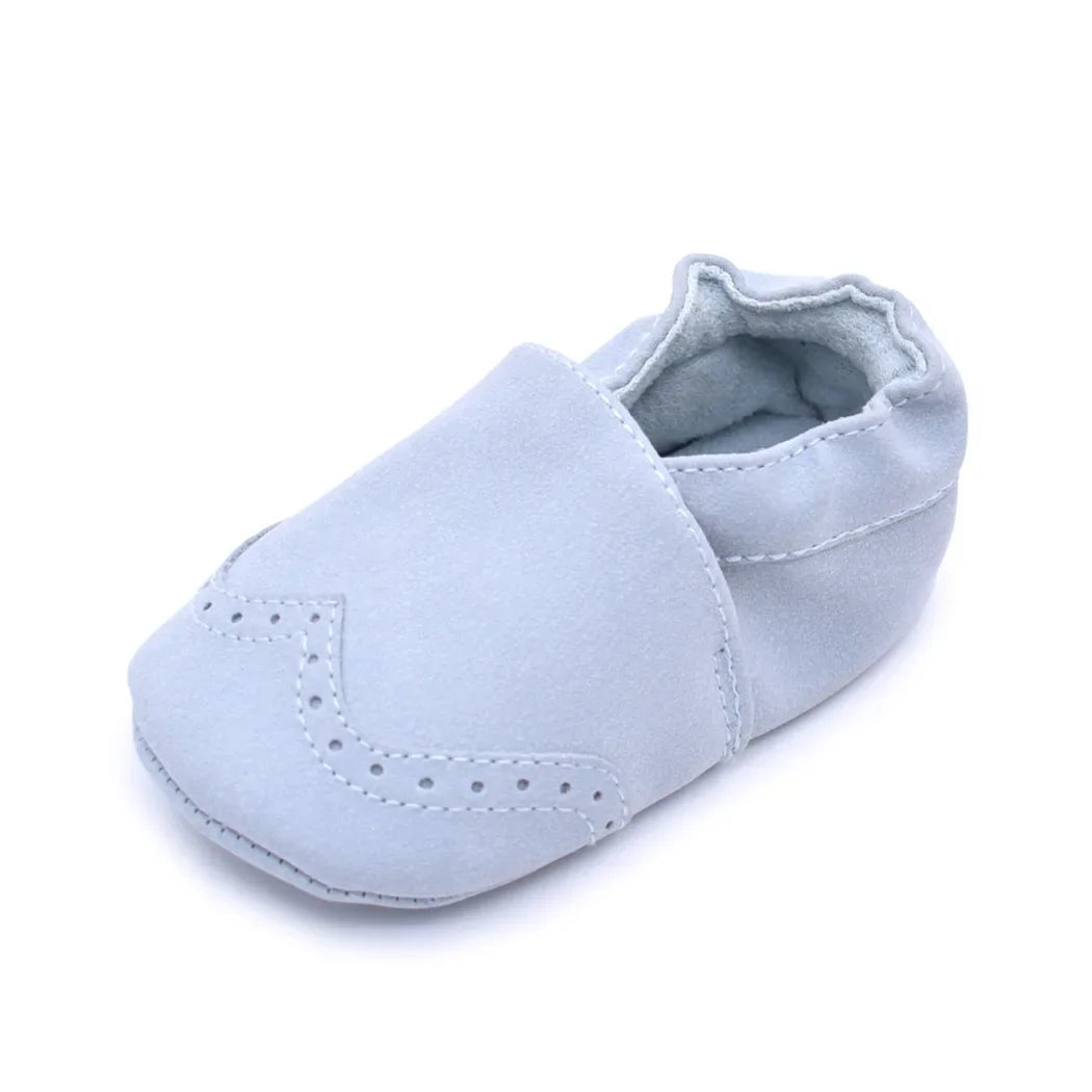 Baby Boy Girl Shoes Soft Leather Infant Toddler Baby First Walker Casual Anti-slip Toddler Baby Kids Crib Shoes -18 Months