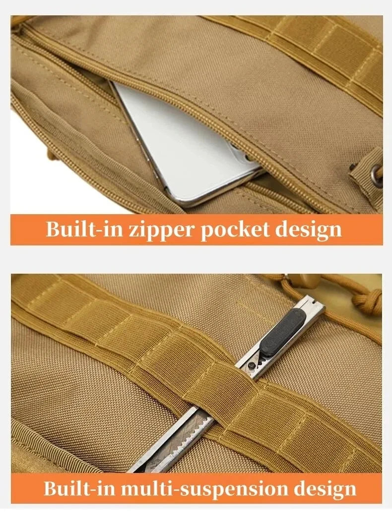 Men Tactical Bag Outdoor Travel Fuctional Tool Bag Gym Travel Collection Tool Bags Big Capacity Men Military Bags
