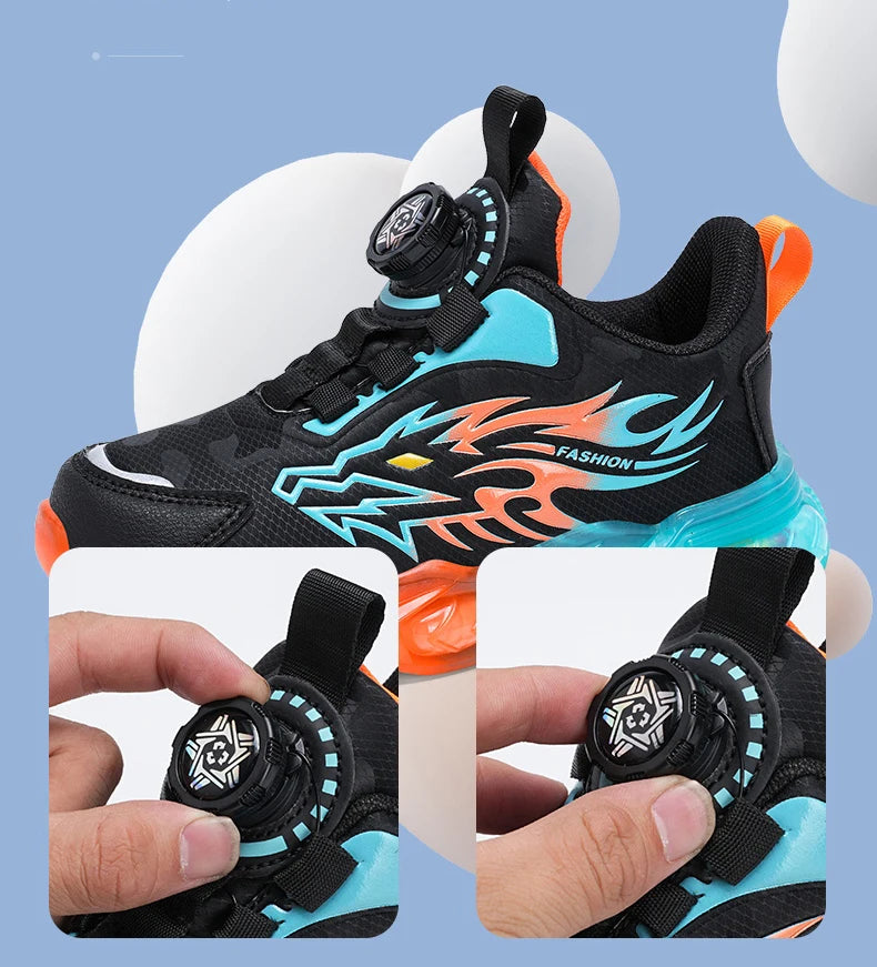 Kids Shoes Boy Casual Sneakers Platform Comfortable Children School Sports Tenis Boy Shoes Children's Basketball Shoes