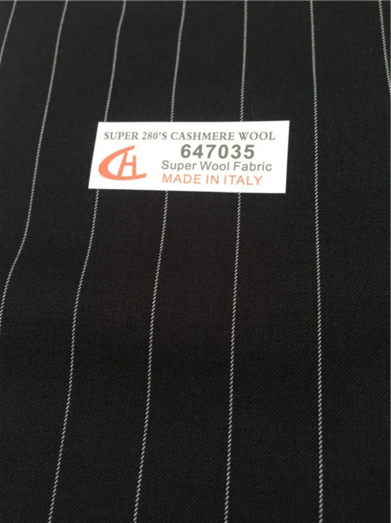 50cm Spring fashion Stripe Suit Fabric Atiku Fabric for Men High Quality Men's jacket Fabrics  Business  fabric Set sewing