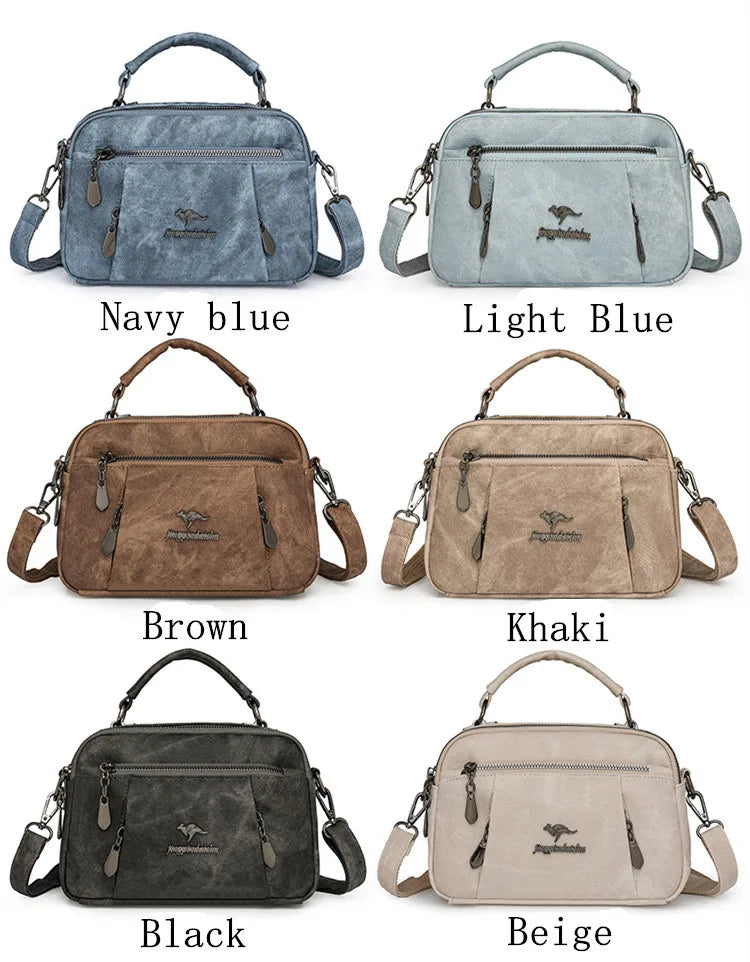 New Women Bags Trend nylon Messenger Handbag Multiple pockets Crossbody Bags Ladies High Quality Shoulder Bag Purses for Womens