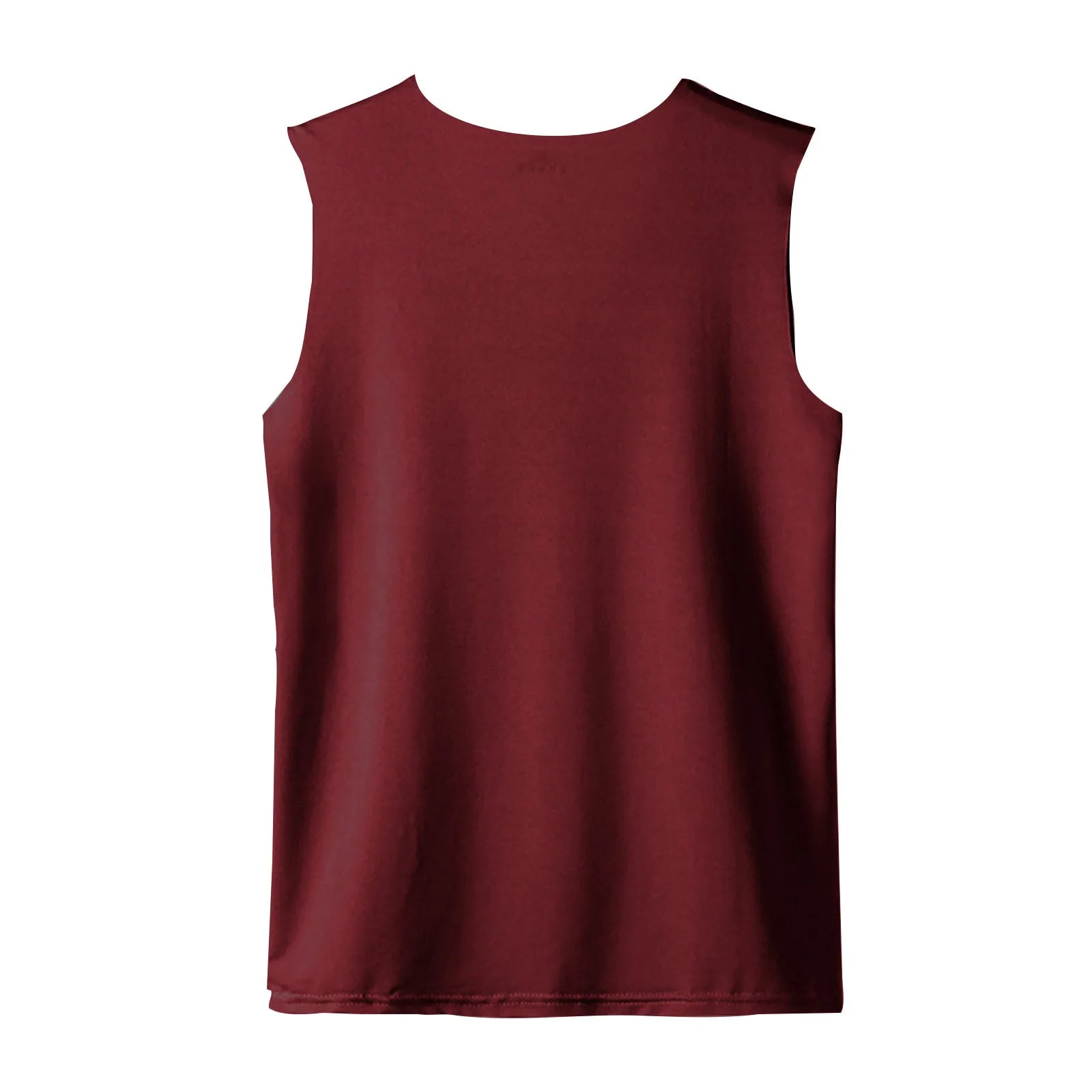 Men'S Top Men'S Summer Multi Color Sleeveless Vest Men'S Summer Ice Silk Traceless Thin Breathable Color V-Neck Sleeveless Top