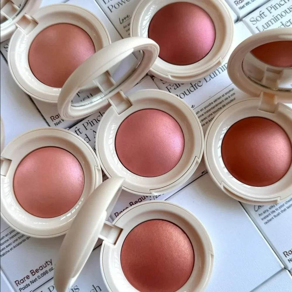 Rare Beauty Soft Pinch Luminous Powder Blush Long Lasting Seamless Transferproof Smudgeproof Waterresistant Cosmetic Makeup Gift