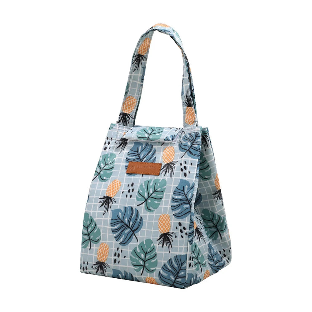 Insulated Thermal Lunch Bags For Men Women Breakfast Lunch Box Organizer Waterproof Camping Food Drink Cooler Bag Picnic Travel