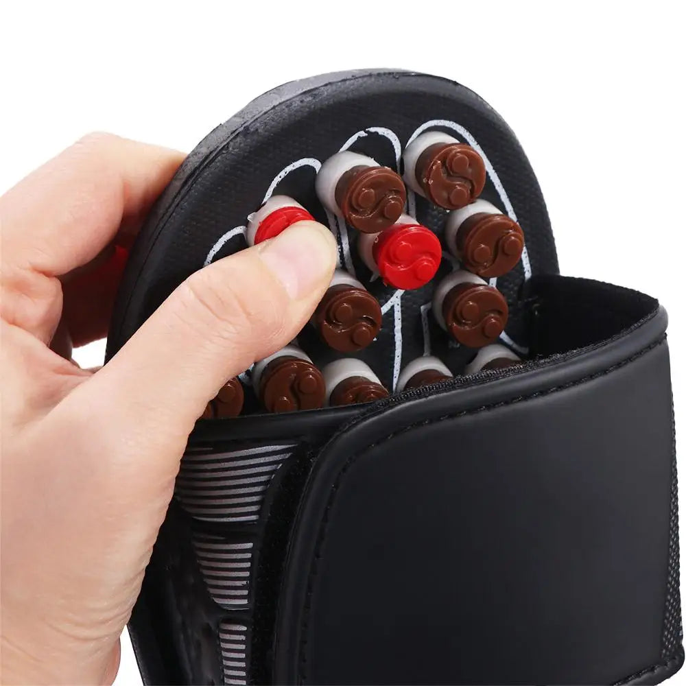 Rotating Foot Massage Shoes Unisex Healthy Acupressure Massage Slippers Feet Care Reflex Stress Reflexology Sandals Women