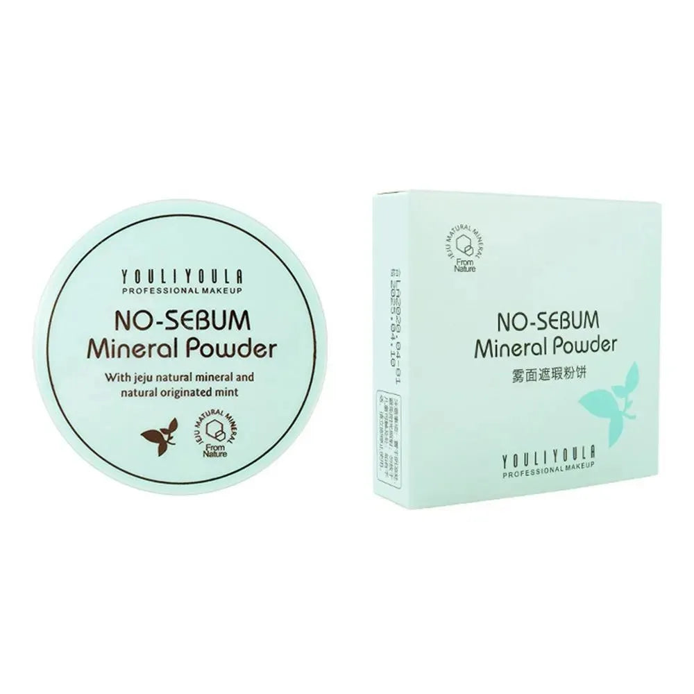 Natural Oil Control Makeup Powder Brightening Mist Facial Modification Powder Waterproof Lightweight Powder Dispersal Make up