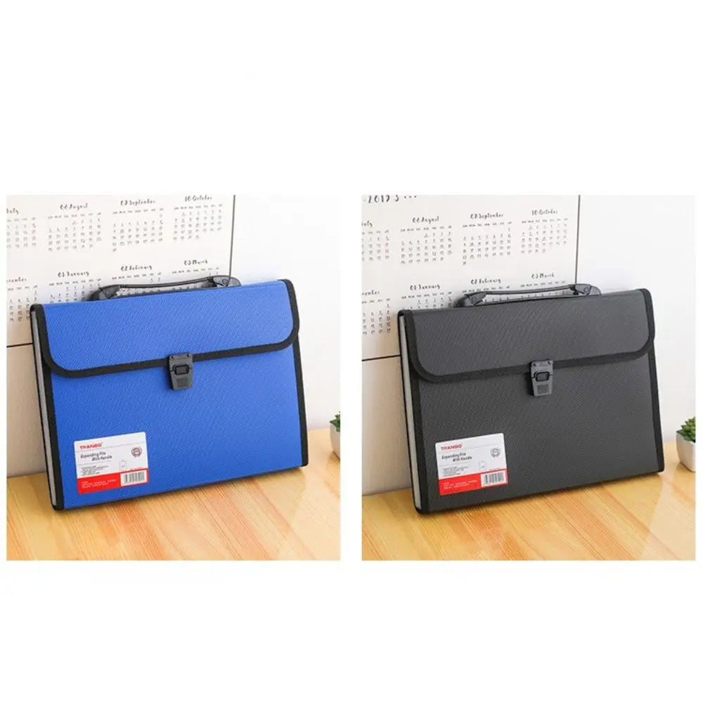 13 Pocket Business Expanding File Accordion Briefcases Document Organiser Document Bag Paper Folder Storage Wallet