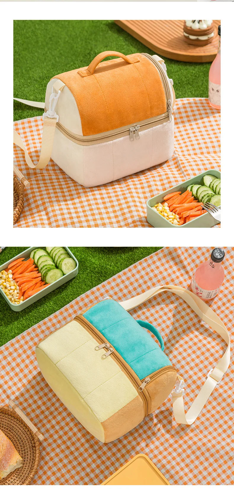Thermal Bag Lunch Box For Work Picnic Bag Car Bolsa Refrigerator Portable Cooler Bag Food Backpack