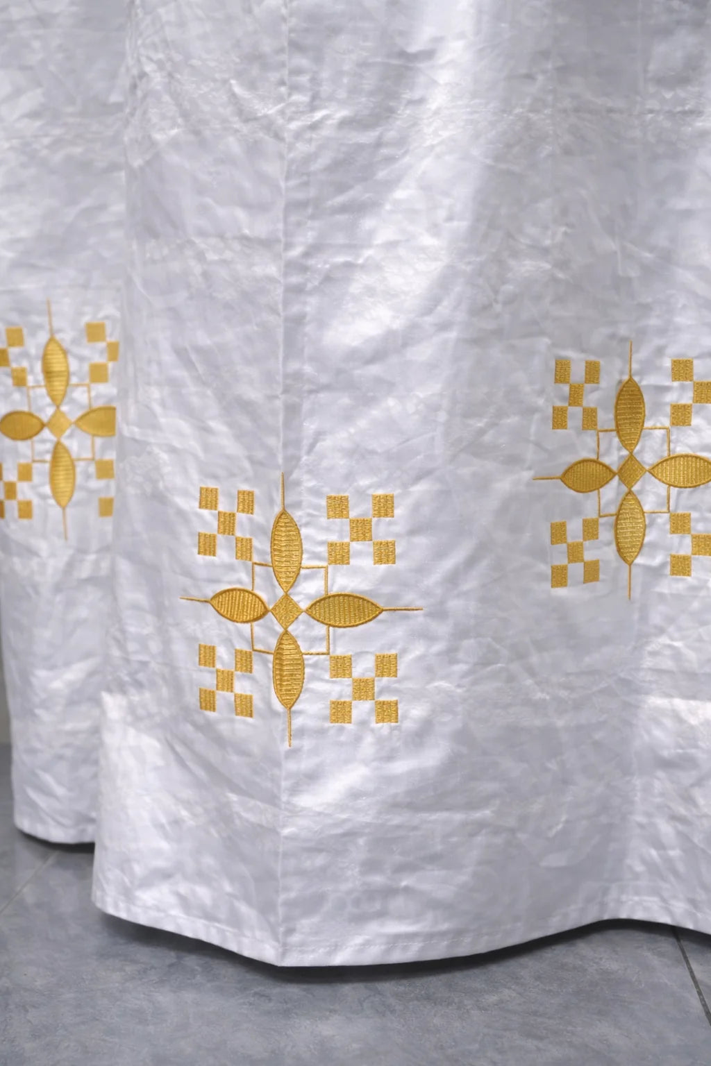 White And Gold African Women Bazin Riche Boubou Dress Original Nigeria Basin Rich Wedding Party Dashiki Gown Shining Robe
