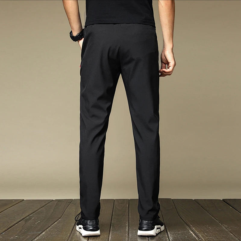 Men's Casual Pants, Men's Trousers, Men's Sports Pants, Thin Jogging Pants, Fashionable Print, Suitable for Daily and Casual Wear, Lightweight, Ideal for Gifting during Festivals