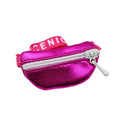 For 17cm Labubu Crossbody Bag Cute 1/6 1/8 1/12 BJD Dolls DIY Waist Bags Cute 15cm Idol Plush Doll Accessories Belt Bag Gift
