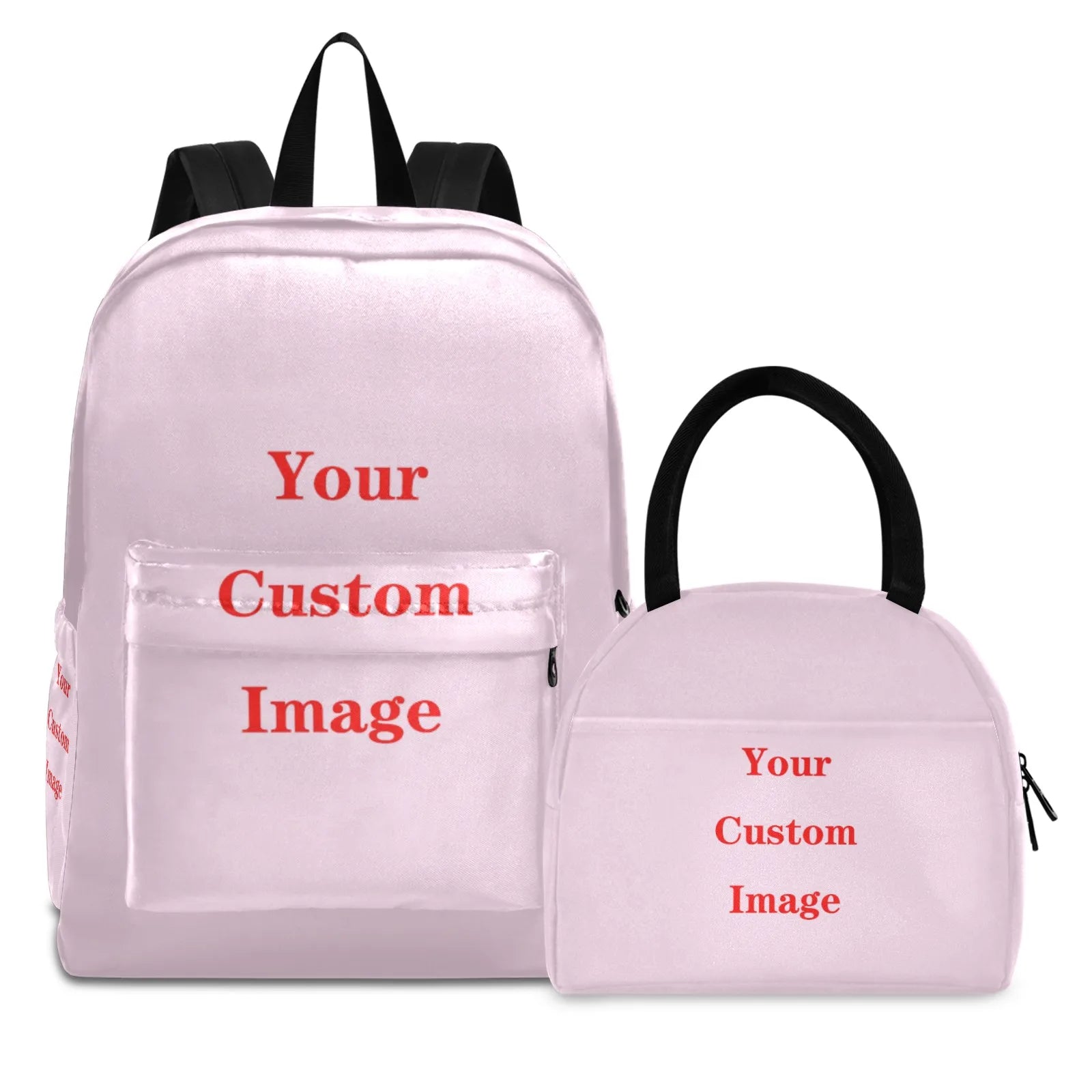 2025 New Children School Bags 2pcs Set Kids Custom pattern Backpack Boys Girls Schoolbag Baby Toddler Bag Mochila Infantil