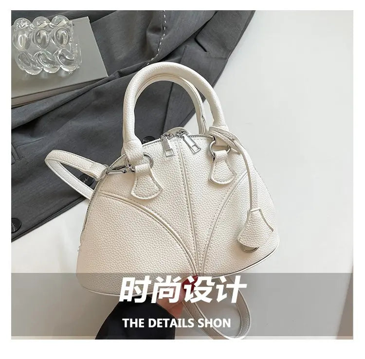 Luxury Unique Diaper Bag Shoulder Purse Ladies Trendy Design Minimalist Textured Original Square Satchel