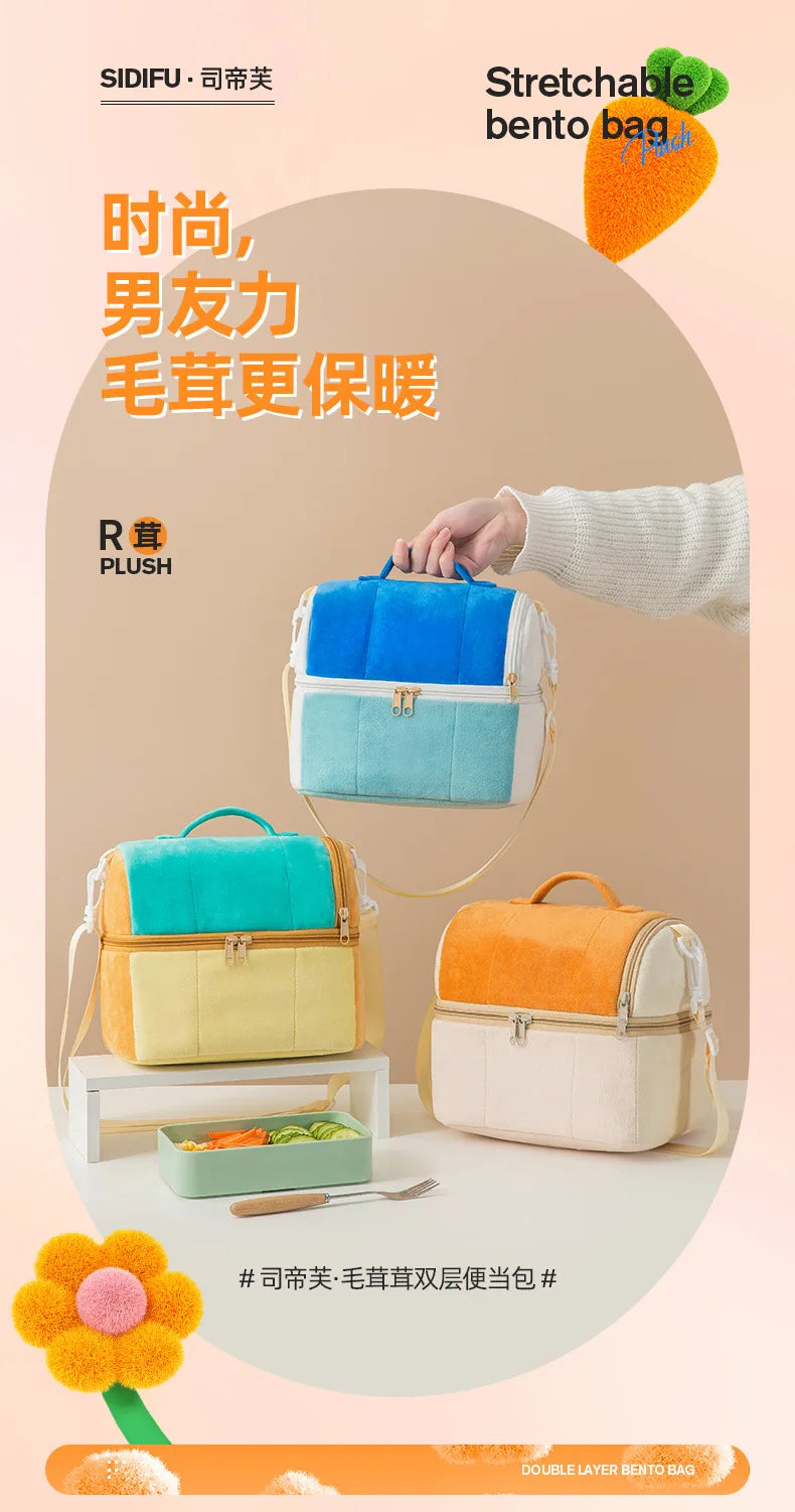 Thermal Bag Lunch Box For Work Picnic Bag Car Bolsa Refrigerator Portable Cooler Bag Food Backpack