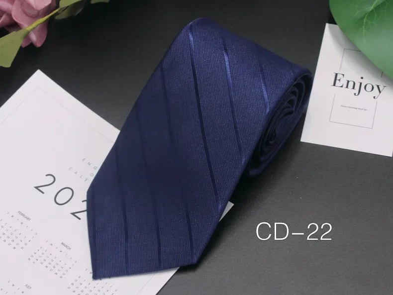 Black Neck Ties For Men Women Casual Suits Solid Tie Gravatas Skinny Mens Neckties For Business Wedding Men Ties