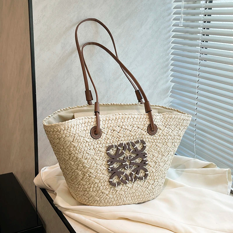 Premium Ladies Tote Bag In Genuine Leather - Women's Shoulder Bag By Famous Designer Classic Elegant Diaper Bags