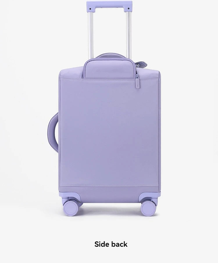 Luggage trolley case, women's 2025 new boarding box, 20 inch ultra light cloth luggage, password travel box, universal wheel