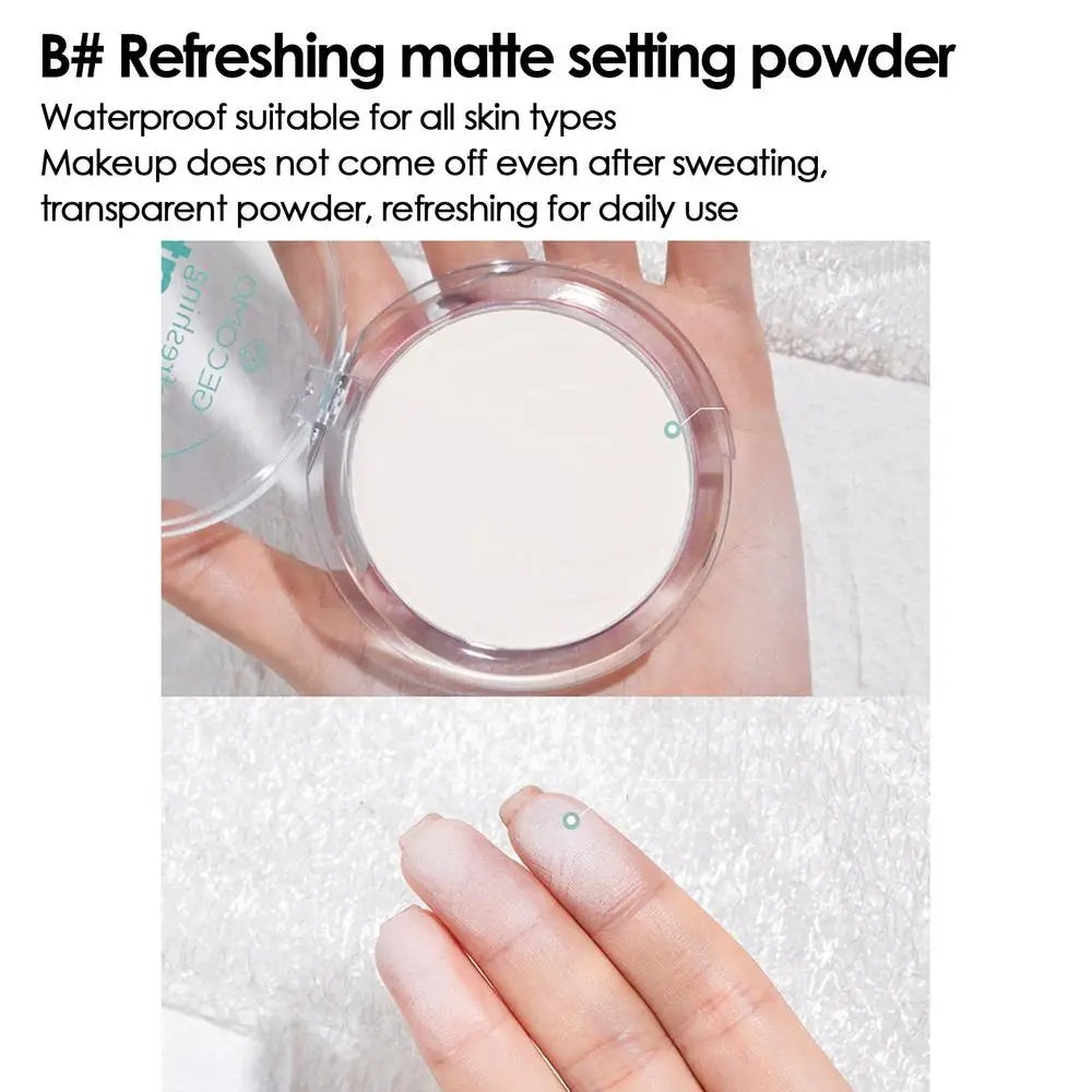 Make Up Face Powder Pressed Powder Brighten Oil-control Nude Makeup Pressed Powder Foundation Makeup Base Cosmetics