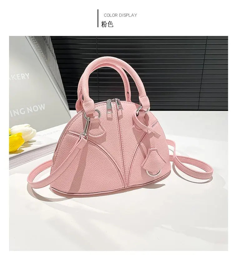 Luxury Unique Diaper Bag Shoulder Purse Ladies Trendy Design Minimalist Textured Original Square Satchel