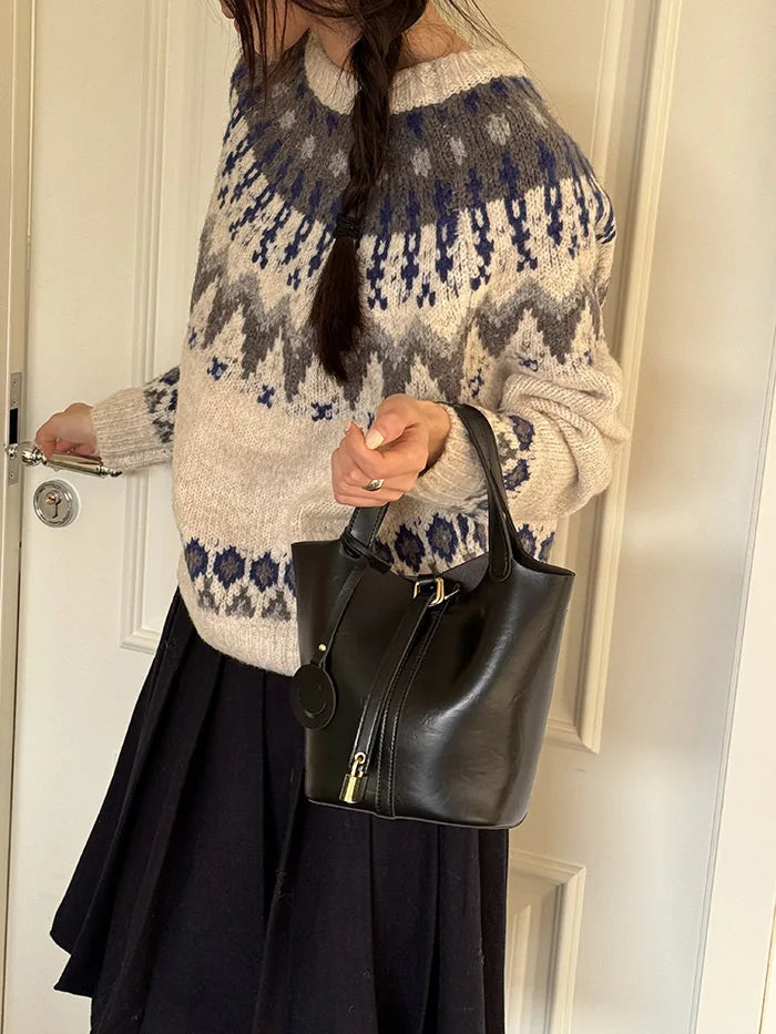 Women Bags Handbags Bucket Bag Shoulder Bag Crossbody Bag Fashion Buckek Tote Bag Leather Luxury Desginer Big Lady Hand Bags
