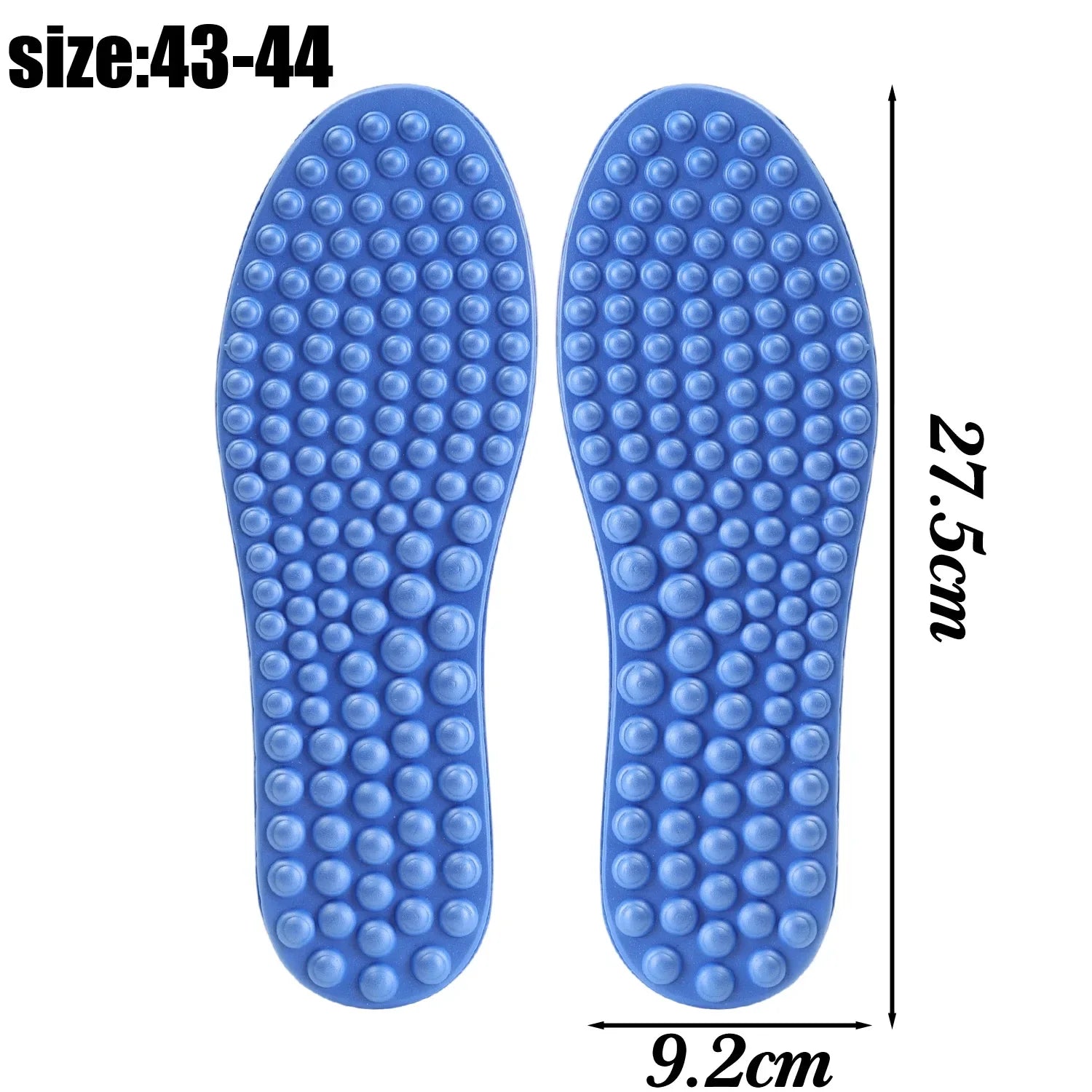 5D Massage Insole Full Palm Acupoint Massage Men's and Women's Foot Health Relieve Foot Fatigue Soft Sports Casual Shoes Sole