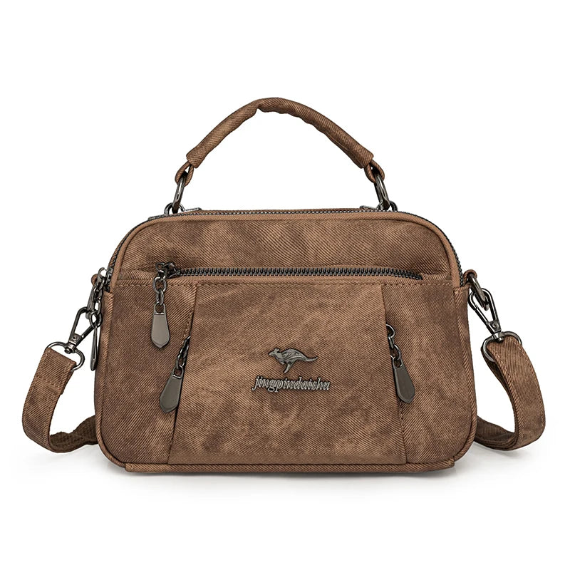New Women Bags Trend nylon Messenger Handbag Multiple pockets Crossbody Bags Ladies High Quality Shoulder Bag Purses for Womens