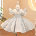 Girls Princess Party Dress Flower Girl Wedding Birthday Evening Reception Formal Wear Clothes Pageant Gown Kids Host Performance