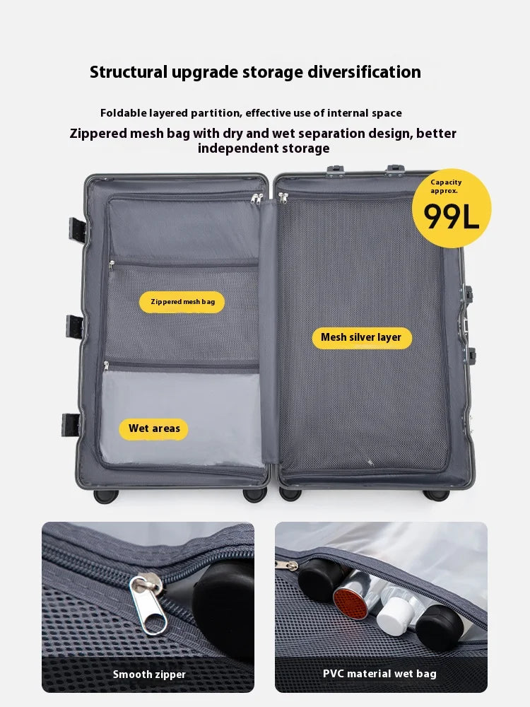 Suitcase Carry On Luggage Holder Hard Shell Rolling Travel Suitcase with Spinner Wheels 20 24 26 28 30 Inch Luggage