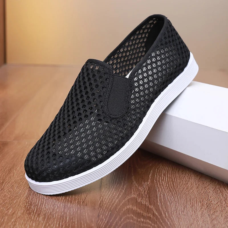 Men's Casual Sneakers Summer Breathable Mesh Lightweight Cheap Free Shipping Shoes
