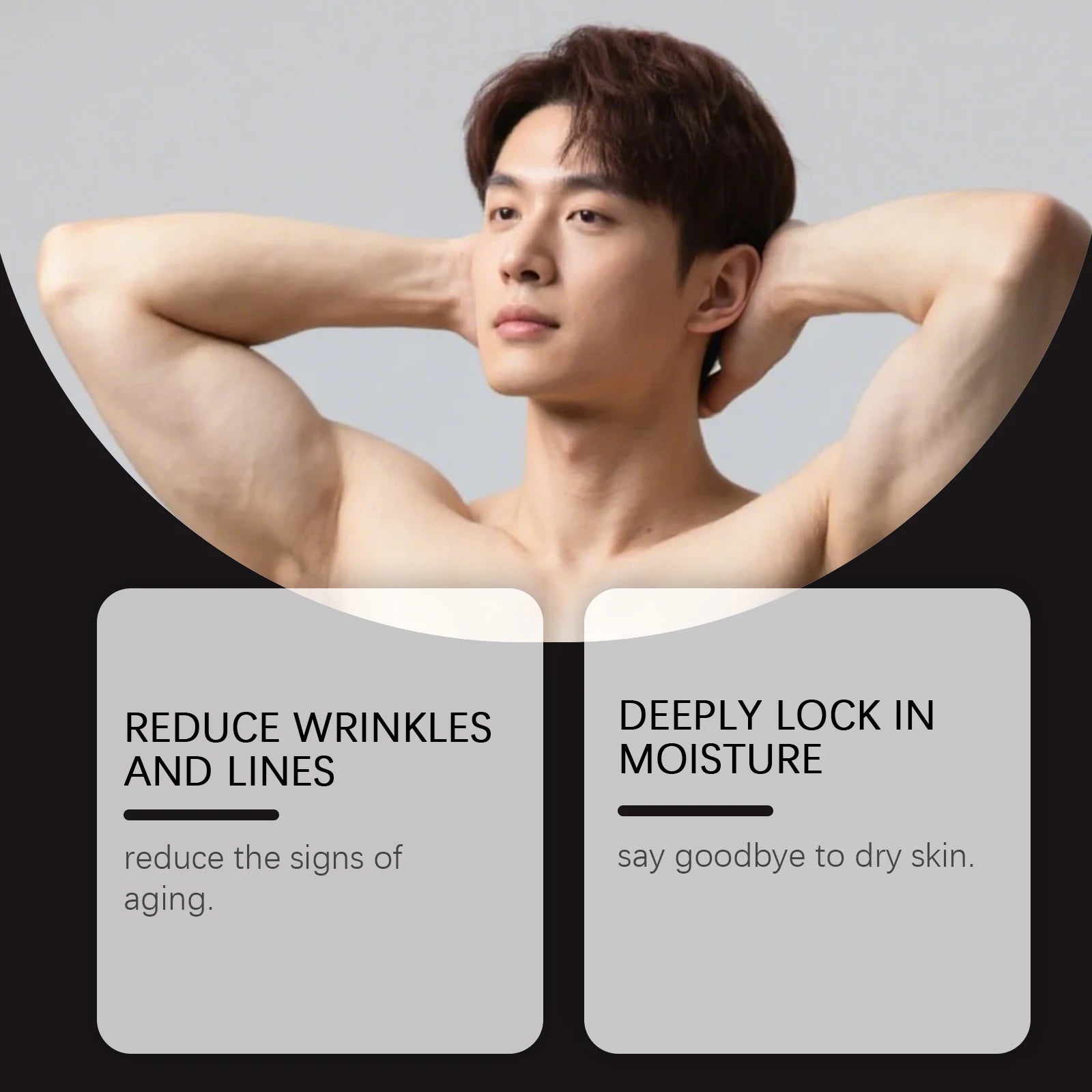 Face Cream For Men Firming Lifting Hydrating Skincare Helps Reduce Fine Lines Wrinkles Brightening Nourishing Facial Skin
