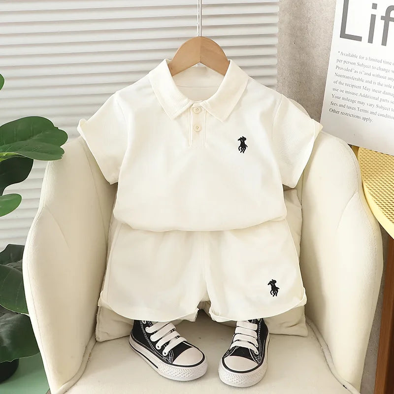 Summer New Baby Boys Clothing For Children Boys T-Shirt Shorts 2Pcs/Sets Infant Kids Clothes Casual Costume Toddler Tracksuits