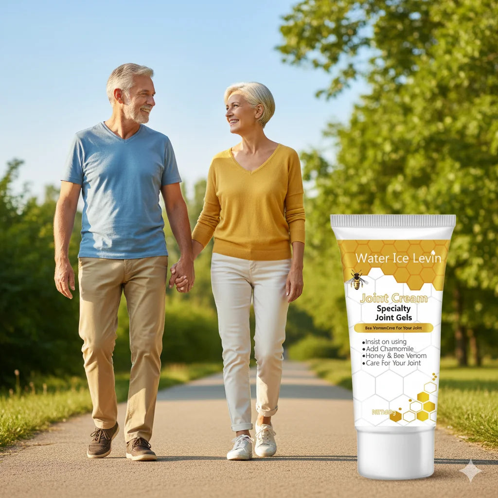 Bee Venom Joint Cream - Hypoallergenic and Soothing Moisturizing Lotion with a Light Fragrance for All Skin Types