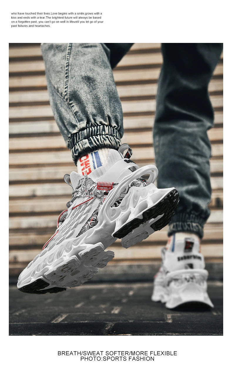 Men shoes Sneakers Male tenis Luxury designer shoes Mens casual Shoes platform Shoes fashion Blade loafers running Shoe for men