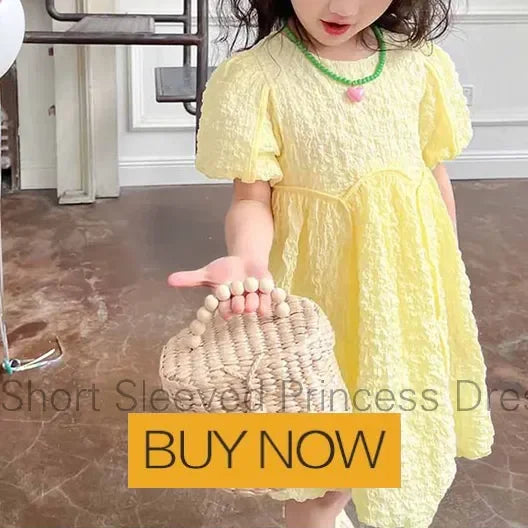 Girls Summer Clothes Girls Clothes 2 To 8 Years Cute Girls' 2-Piece Set with 3D New Letter Top and Ruffle Skirt for Summer