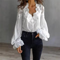 Women Blouses 2026 Spring Autumn Long Sleeve Blouse Woman Blouse Shirt Office Elegant Work Shirt Top Blusas Mujer De Moda