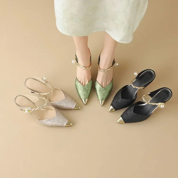 Shoes for Women Mules Sandals Fashion Woman Slippers Cheap Liquidation Easy Wears Slides Original New Collection Style Unique 39