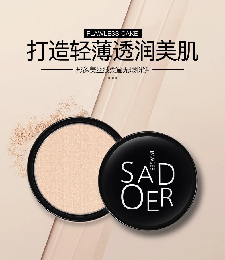 Velvet Face Makeup Powder Waterproof Loose Powder Soft Setting Up Finish Honey Control Make Oil Compact Powder Skin
