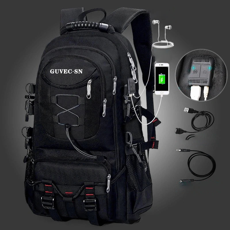 Men's Backpacks Travel Casual Sports Outdoor Duffel Bags Mountaineering Bags Waterproof School Bags