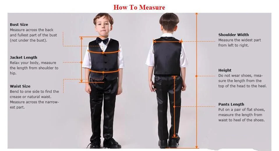 3 Pieces Tailcoat Boy Suits Costume Child Royal Blue Jacket Vest Pants Flower Boys Formal Party Suit Kids Wedding Suit Tuxedos