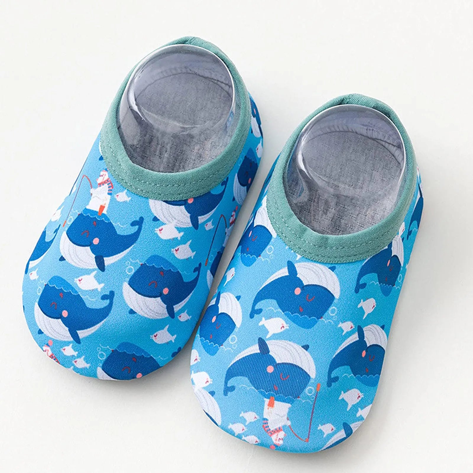 Baby Boy And Girl First Walkers Cartoon Printed Cute Quick Dry Shoes Toddler Shoes Beach Outdoor Lighweight Shoes