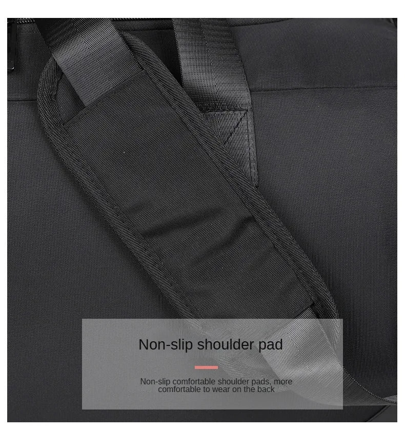 Large capacity travel bag with printed logo name boxing sports storage bag gym bag personalized pattern