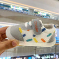 Kid Sneakers 2025 Spring New Mesh Baby Shoe Soft Sole Anti Slip Walking Shoe Light Girl Shoes Allmatch Boy Kid Shoes Кроссовки