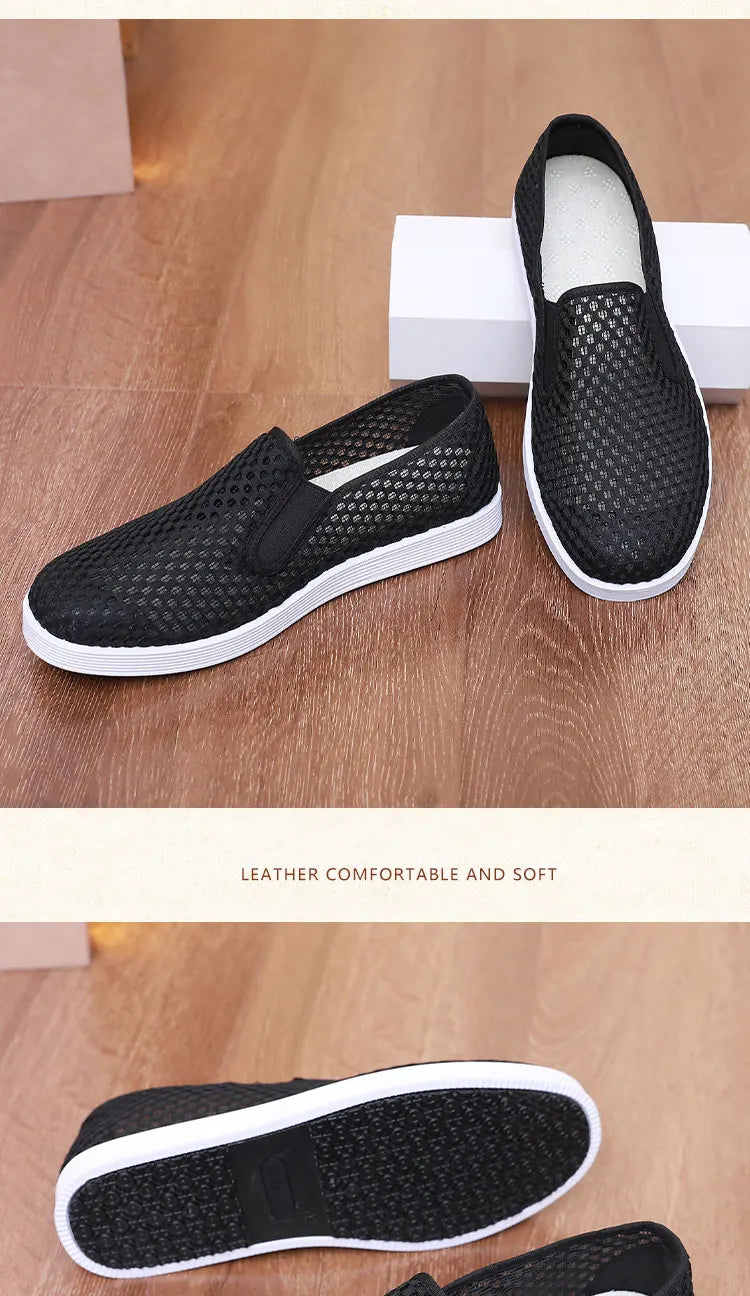Men's Casual Sneakers Summer Breathable Mesh Lightweight Cheap Free Shipping Shoes