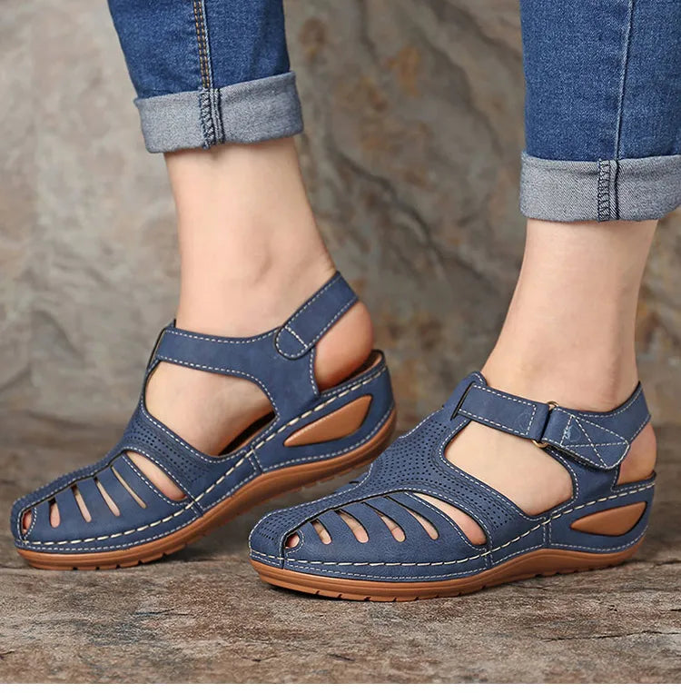 Women Sandals Summer Bunion Corrector Shoes for Women Premium Orthopedic Heels Sandals Wedge Vulcanized Shoes Pantuflas Mujer